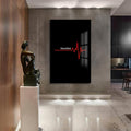 Artronauts Glass Print Bismillah Heartbeat- Islamic Tempered Glass Wall Art