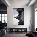 Artronauts Glass Print S | 72x46 cm | 28.3"x18.1" / White Alhamdulillah Everything- Islamic Tempered Glass Wall Art