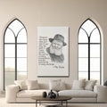 Artronauts Glass Print Rebbe Wisdom- Judaism Tempered Glass Wall Art