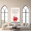 Artronauts Glass Print Joshua Courage- Judaism Tempered Glass Wall Art