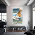 Artronauts Glass Print S | 72x46 cm | 28.3"x18.1" / White Washing of Hands- Judaism Tempered Glass Wall Art