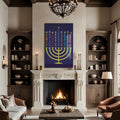 Artronauts Glass Print Names of Love- Judaism Tempered Glass Wall Art