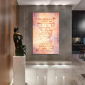 Artronauts Glass Print Voice of Faith- Judaism Tempered Glass Wall Art