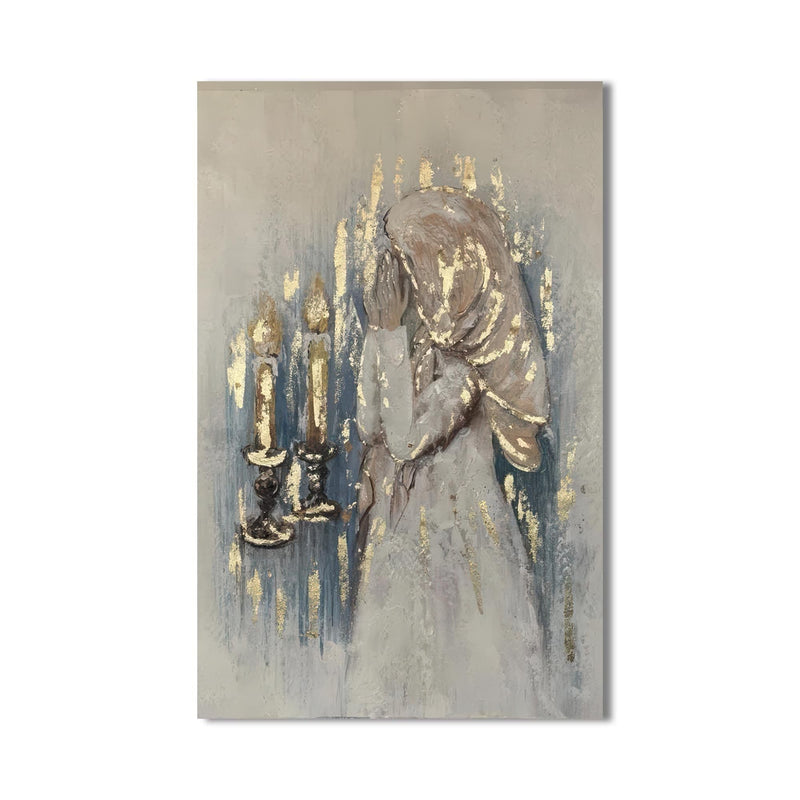 Artronauts Glass Print Shabbat Prayer- Judaism Tempered Glass Wall Art