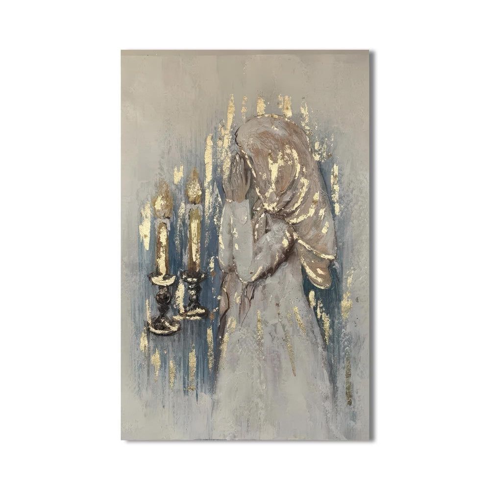 Artronauts Glass Print Shabbat Prayer- Judaism Tempered Glass Wall Art