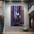 Artronauts Glass Print First Candle- Judaism Tempered Glass Wall Art