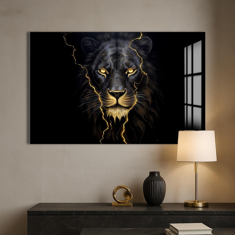 Artronauts Glass Print Storm King – Animal Tempered Glass Wall Art