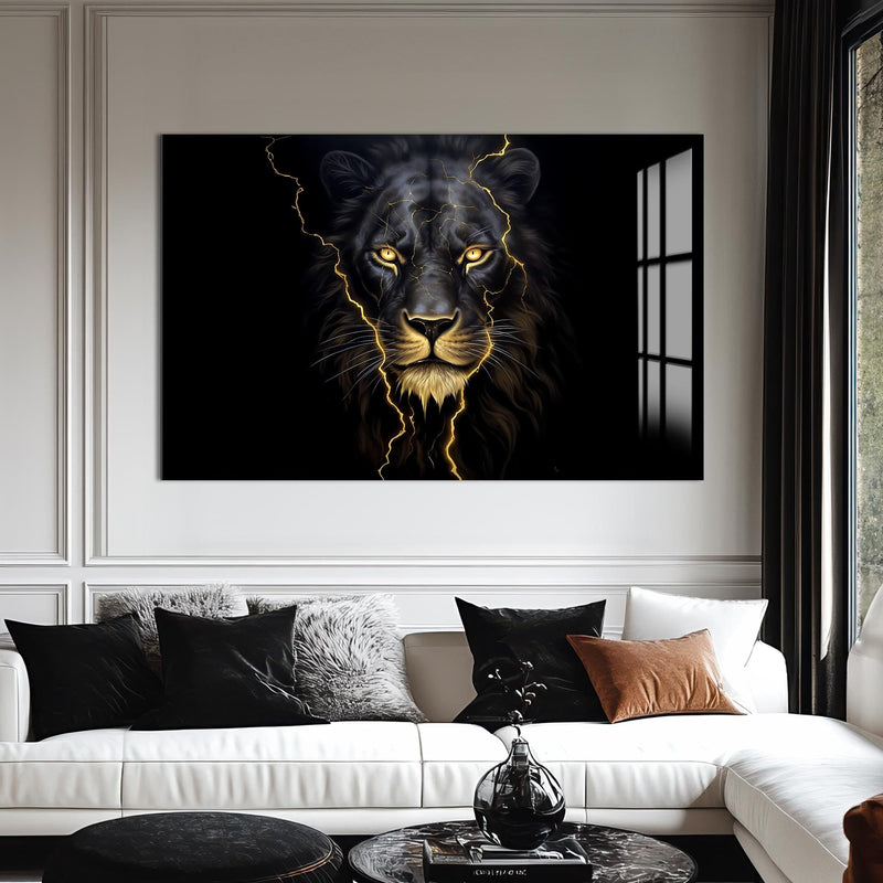 Artronauts Glass Print Storm King – Animal Tempered Glass Wall Art