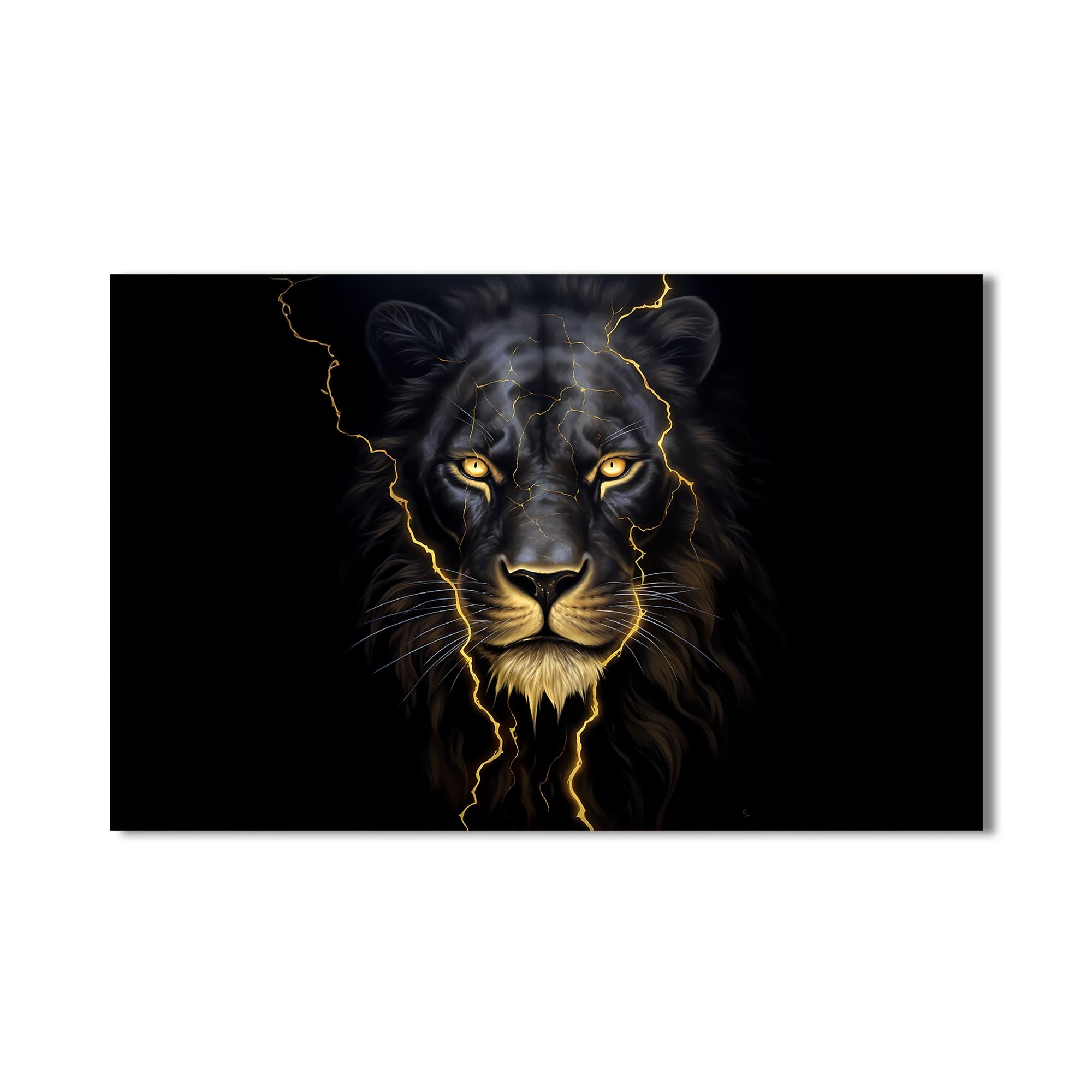 Storm King – Animal Tempered Glass Wall Art