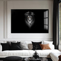 Artronauts Glass Print Midnight Alpha – Animal Tempered Glass Wall Art