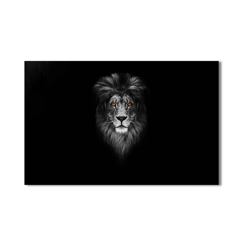 Artronauts Glass Print Midnight Alpha – Animal Tempered Glass Wall Art