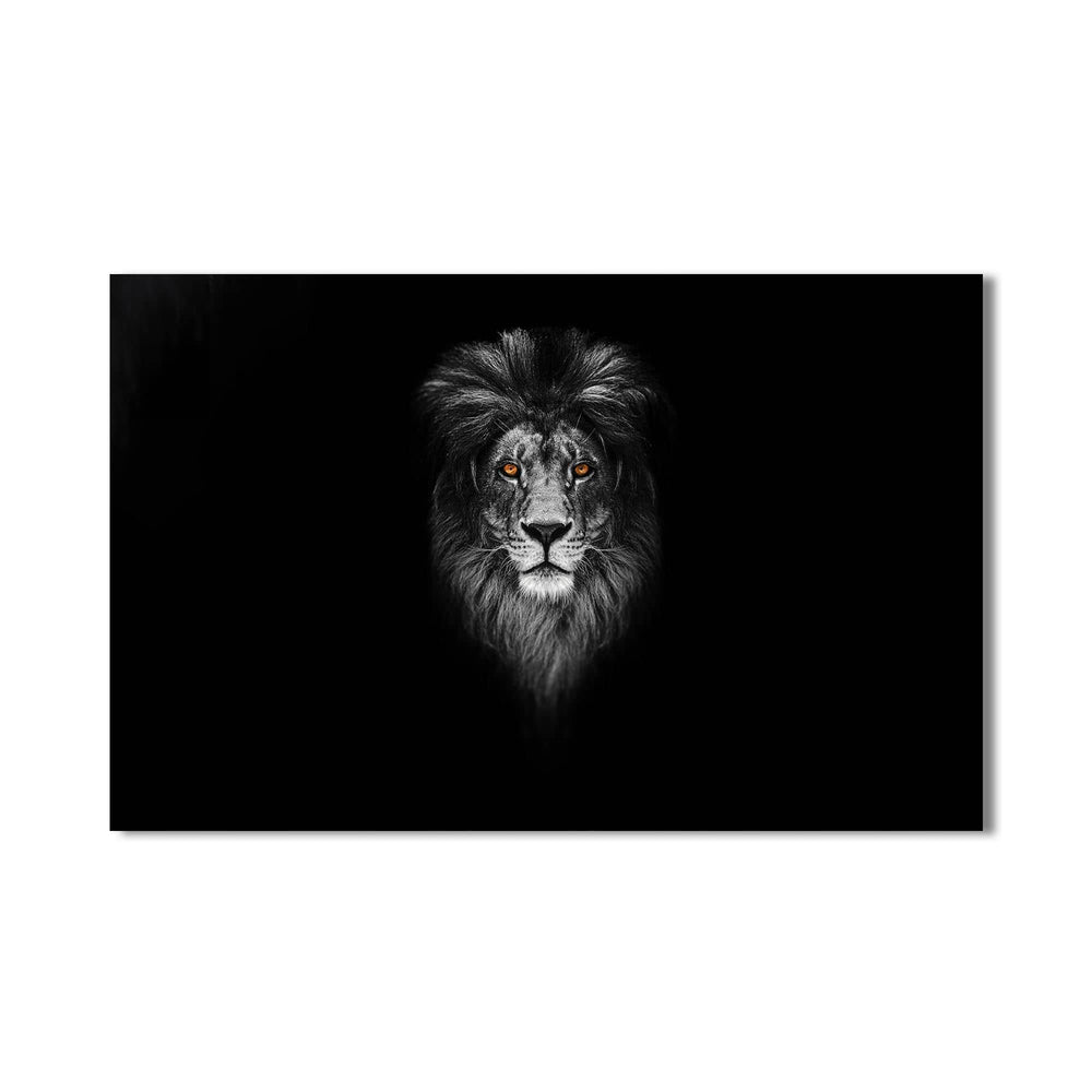 Artronauts Glass Print Midnight Alpha – Animal Tempered Glass Wall Art