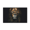 Artronauts Glass Print Regal Light Lion – Animal Tempered Glass Wall Art