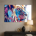 Artronauts Glass Print Prism Aura Lion – Animal Tempered Glass Wall Art