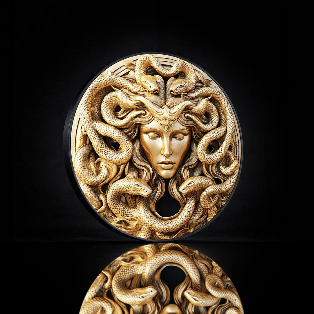 Artronauts Glass Print MEDUSA - Lumi™ LED Glass Wall Art