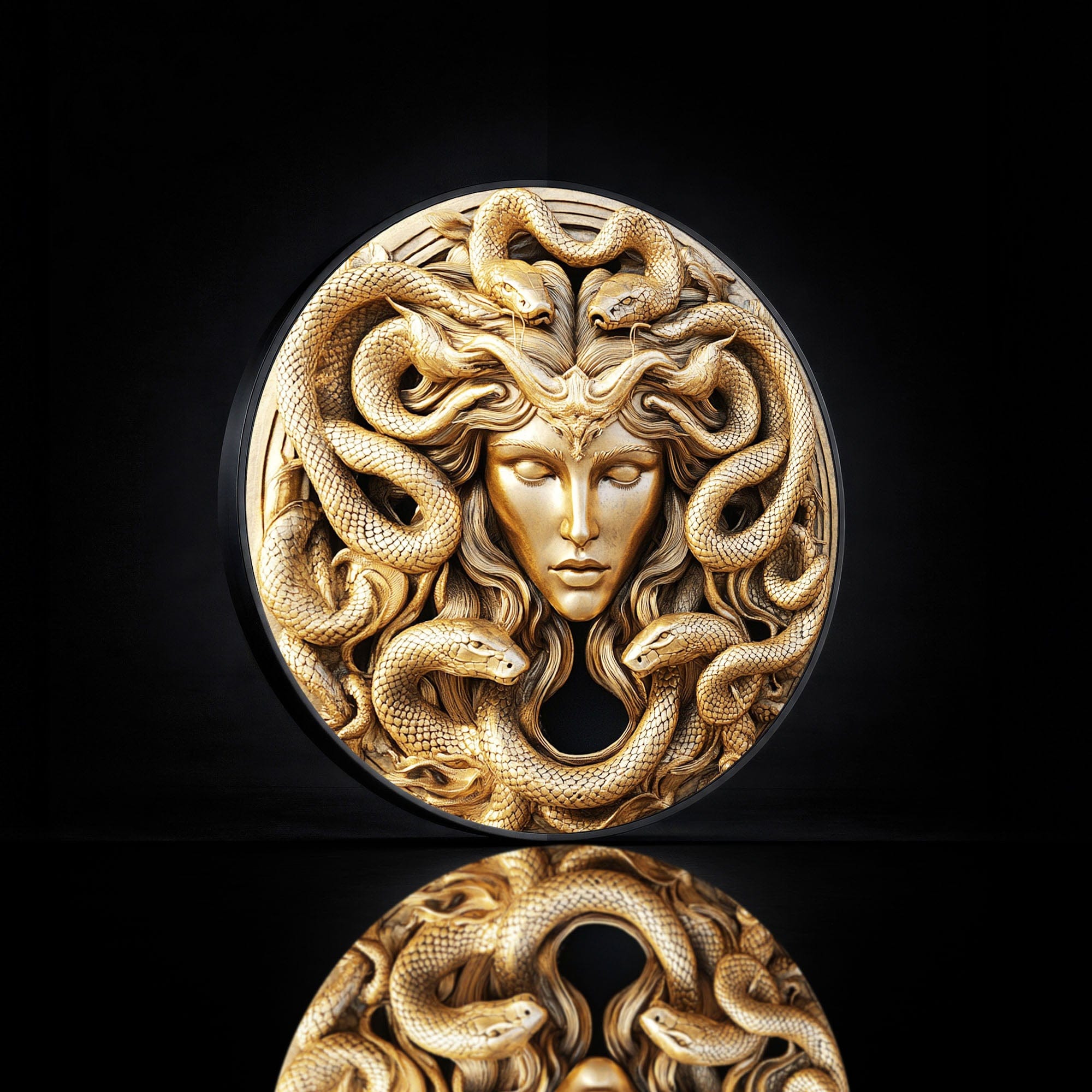 Artronauts Glass Print MEDUSA - Lumi™ LED Glass Wall Art