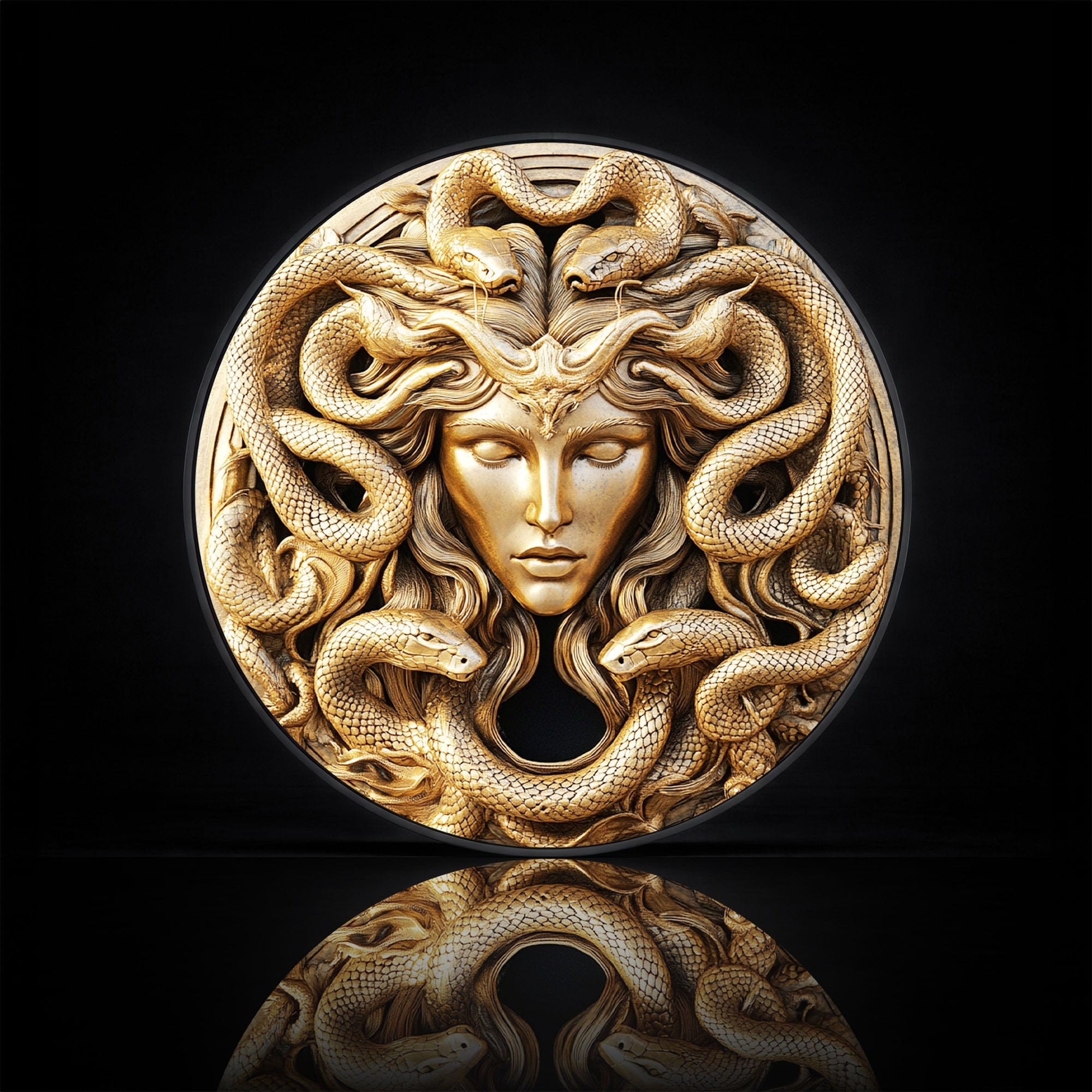 Artronauts Glass Print MEDUSA - Lumi™ LED Glass Wall Art