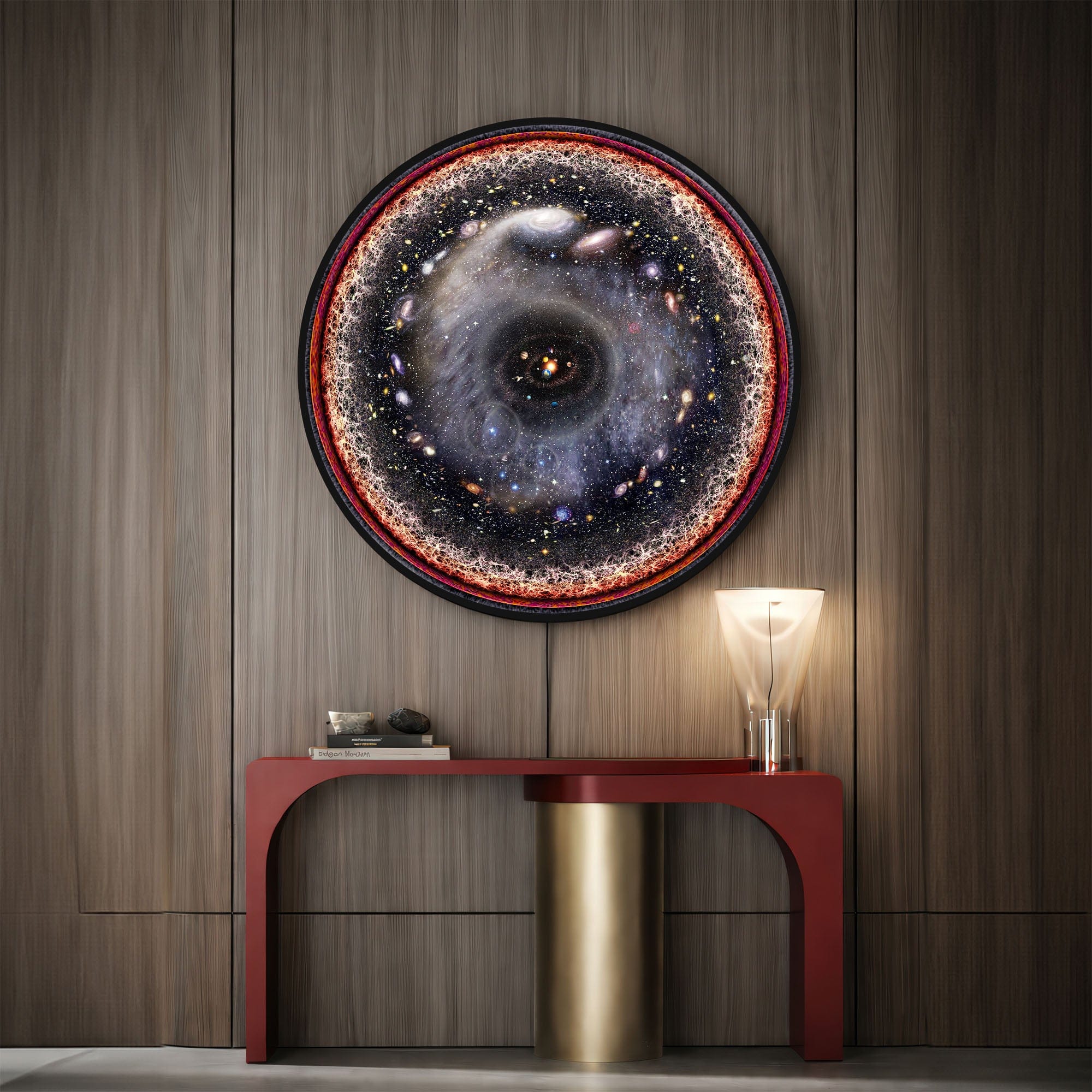 Artronauts Glass Print Universe - Lumi™ LED Glass Wall Art