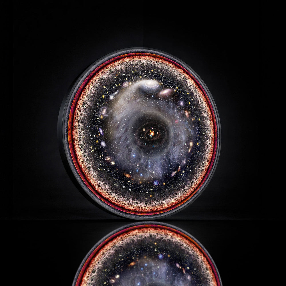 Artronauts Glass Print Universe - Lumi™ LED Glass Wall Art