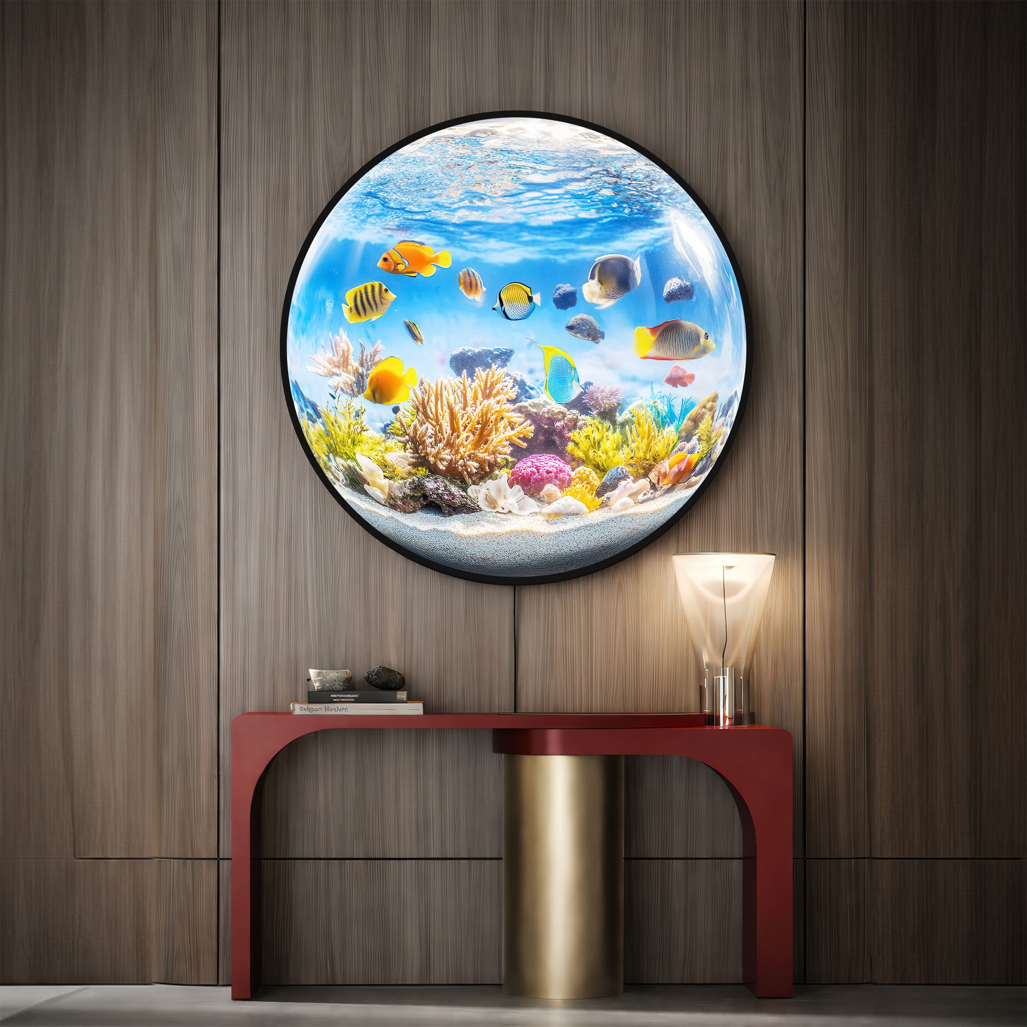 AQUARIUM - Lumi™ LED Glass Wall Art