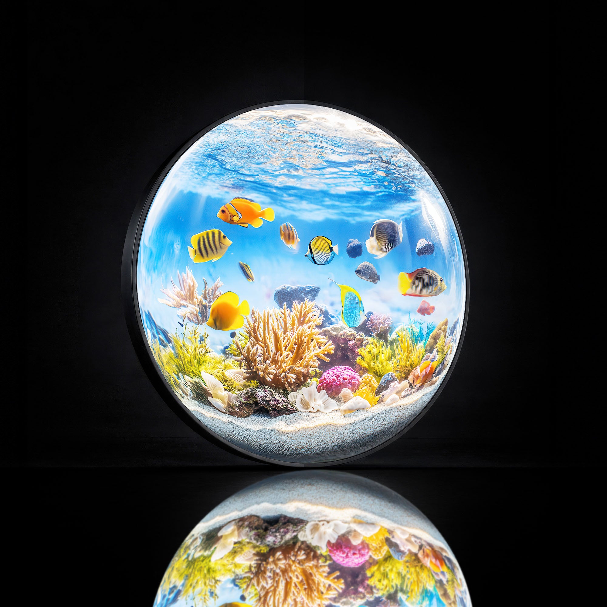 AQUARIUM - Lumi™ LED Glass Wall Art