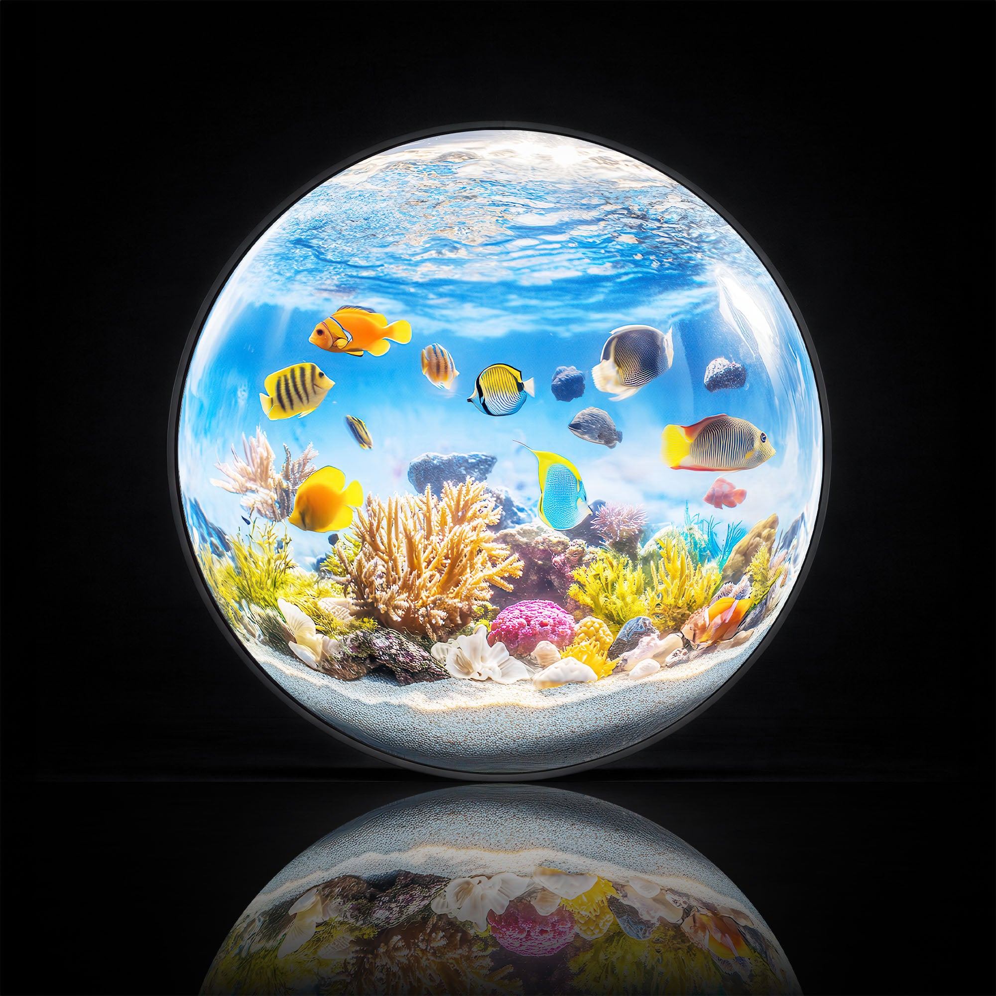 AQUARIUM - Lumi™ LED Glass Wall Art