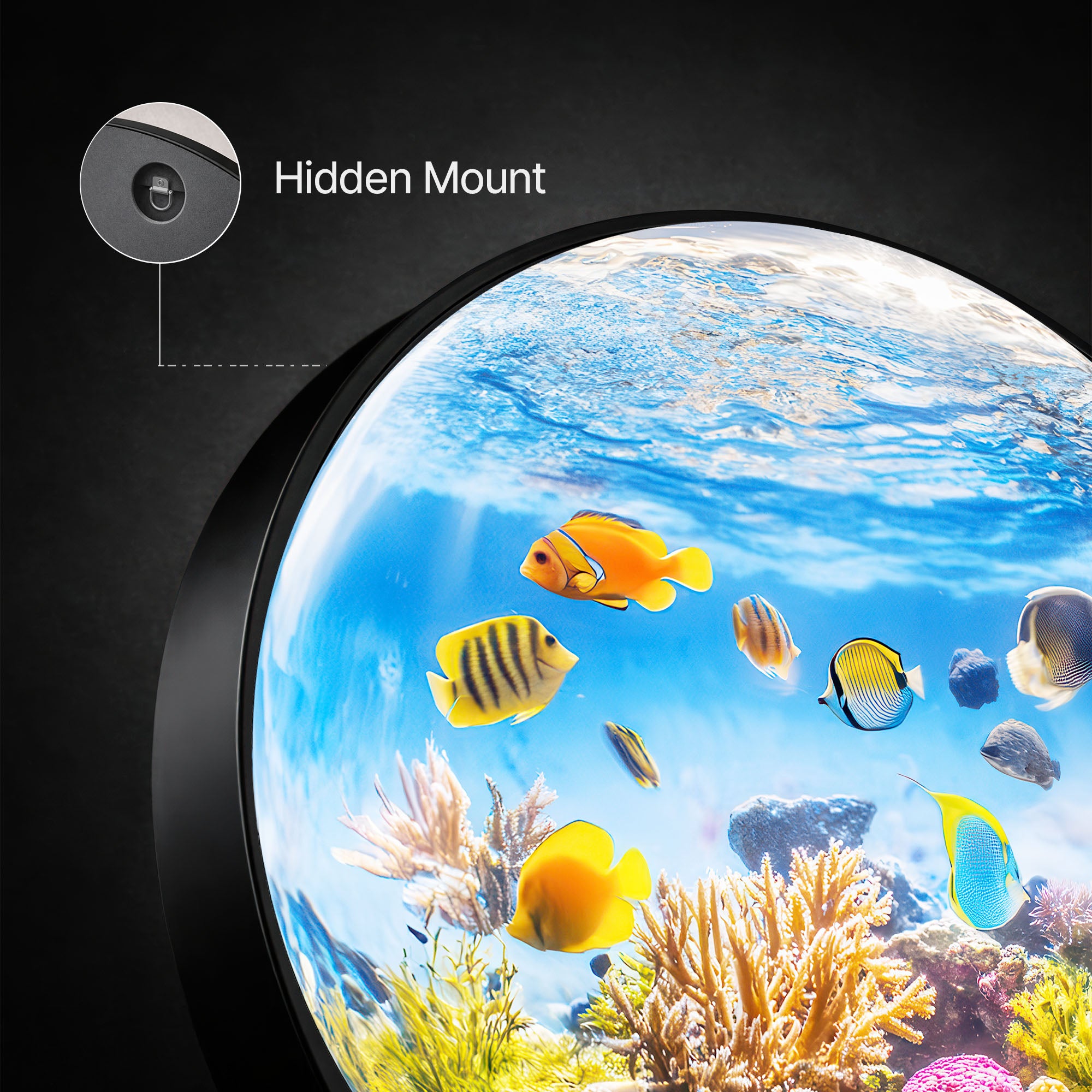 AQUARIUM - Lumi™ LED Glass Wall Art