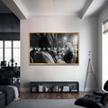 Artronauts Glass Print 72x46 cm | 28.3"x18.1" / Gold Muhammad Ali - Show Mercy