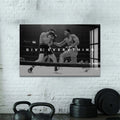 Artronauts Glass Print Muhammad Ali - Give Everything