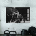 Artronauts Glass Print Muhammad Ali - Break Your Limits
