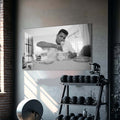 Artronauts Glass Print Muhammad Ali - Ice Cream