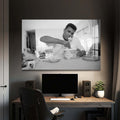 Artronauts Glass Print Muhammad Ali - Ice Cream