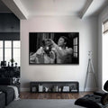 Artronauts Glass Print 72x46 cm | 28.3"x18.1" / Black Muhammad Ali - Trust