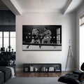 Artronauts Glass Print Muhammad Ali - Stay Hungry