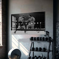 Artronauts Glass Print Muhammad Ali - Stay Hungry
