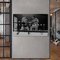 Artronauts Glass Print Muhammad Ali - Stay Hungry