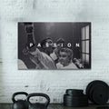 Artronauts Glass Print Muhammad Ali - Passion