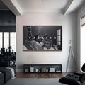 Artronauts Glass Print 72x46 cm | 28.3"x18.1" / Walnut Muhammad Ali - Passion