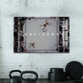 Artronauts Glass Print Muhammad Ali - Confidence