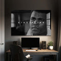Artronauts Glass Print Muhammad Ali - Discipline