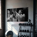 Artronauts Glass Print Muhammad Ali - Believe