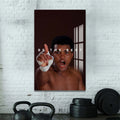 Artronauts Glass Print Muhammad Ali - Be The Best