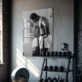 Artronauts Glass Print Muhammad Ali - Mirror