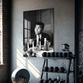 Artronauts Glass Print Muhammad Ali - Dinner