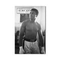 Artronauts Glass Print Muhammad Ali - 5th Street Gym