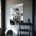 Artronauts Glass Print Muhammad Ali - Prepare