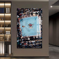 Artronauts Glass Print Muhammad Ali - Knockout