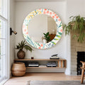 Artronauts Glass Print Floral - Tempered Glass Mirror