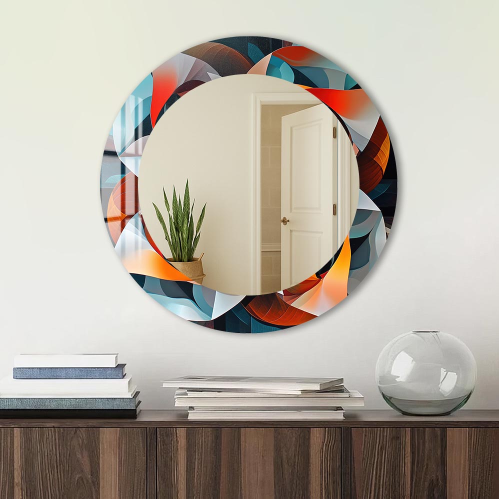 Geometrical - Tempered Glass Mirror