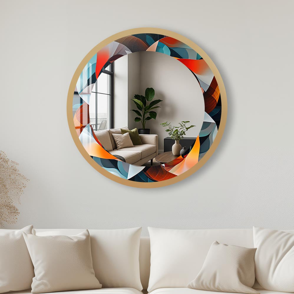 Geometrical - Tempered Glass Mirror